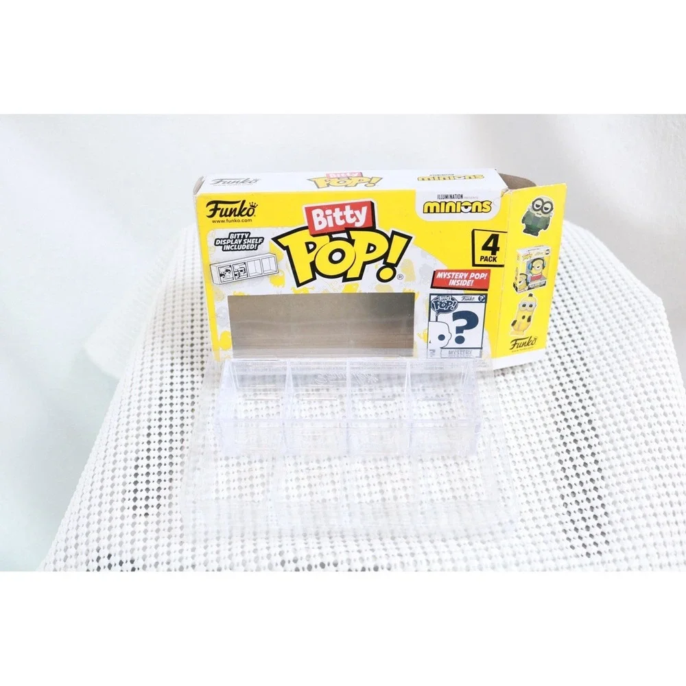 Funko Bitty Pop Minions Empty Box & Display Shelf Only No Figures
